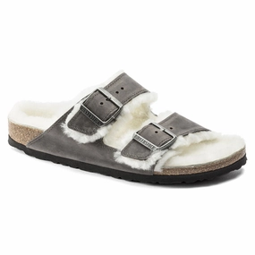 Sparkle Sandals 1021109 Arizona Shearling Oiled Leather