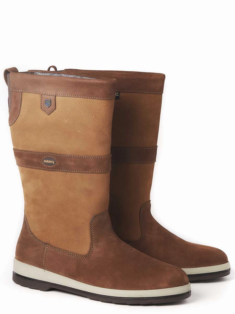 Silver Knee Boots 50% OFF DUBARRY Ultima Sailing Boots - GORE-TEX Leather - Brown - UK 3 (EU35)