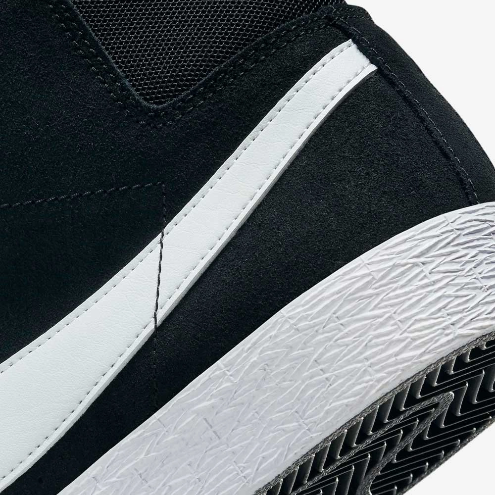 864349002 Black White Blazer Mid Nike SB Suede Skateboarding Shoes Space Jam Shoes Nike