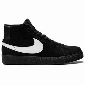 864349007 Black White Black Blazer Mid Nike SB Suede Skateboarding Shoes Nike Renew Running Shoes
