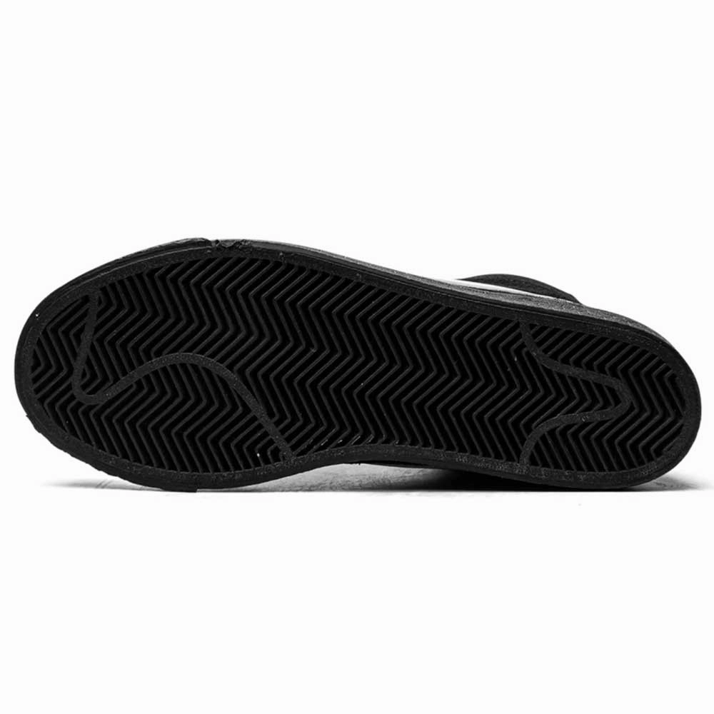 Nike Preschool Court Borough Mid Shoes 864349007 Black White Black Blazer Mid Nike SB Suede Skateboarding Shoes