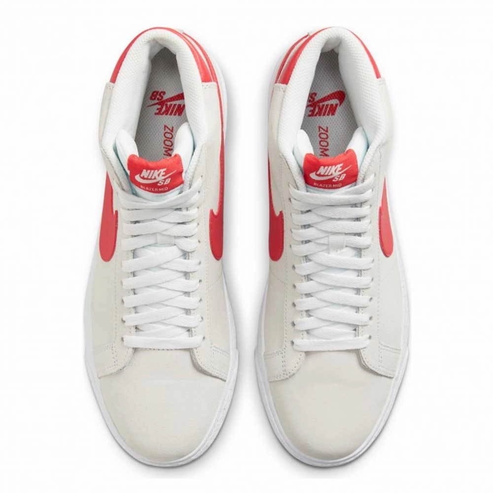 Nike Leather Running Shoes 864349109 Summit White Red Blazer Mid Nike SB Suede Skateboarding Shoes