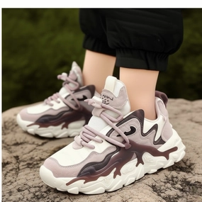 Spikeless Mens Golf Shoes 8813 Kids chunky