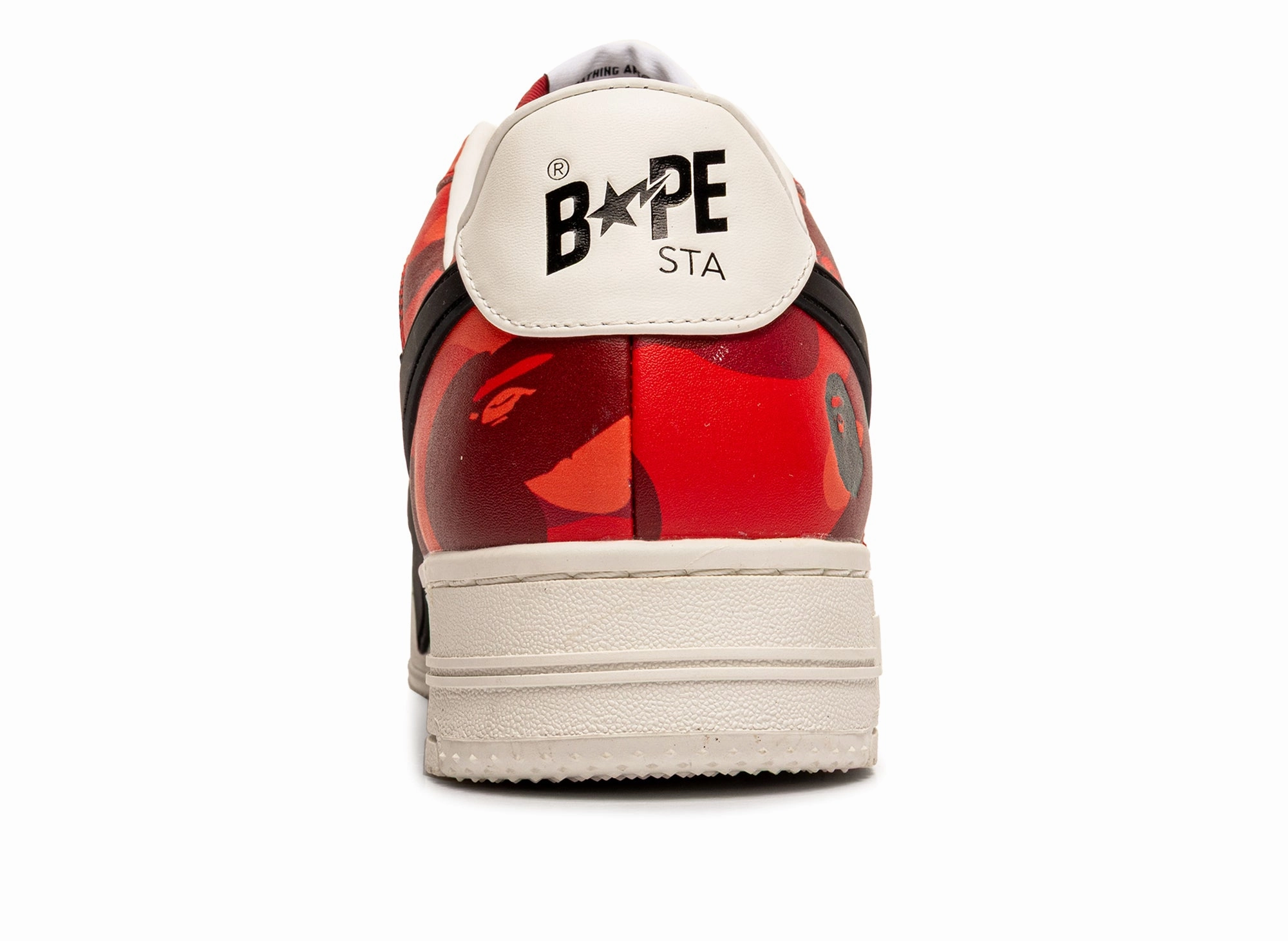 A Bathing Ape Bape Sta OS #1 M1 in Red Oxford Or Brogue
