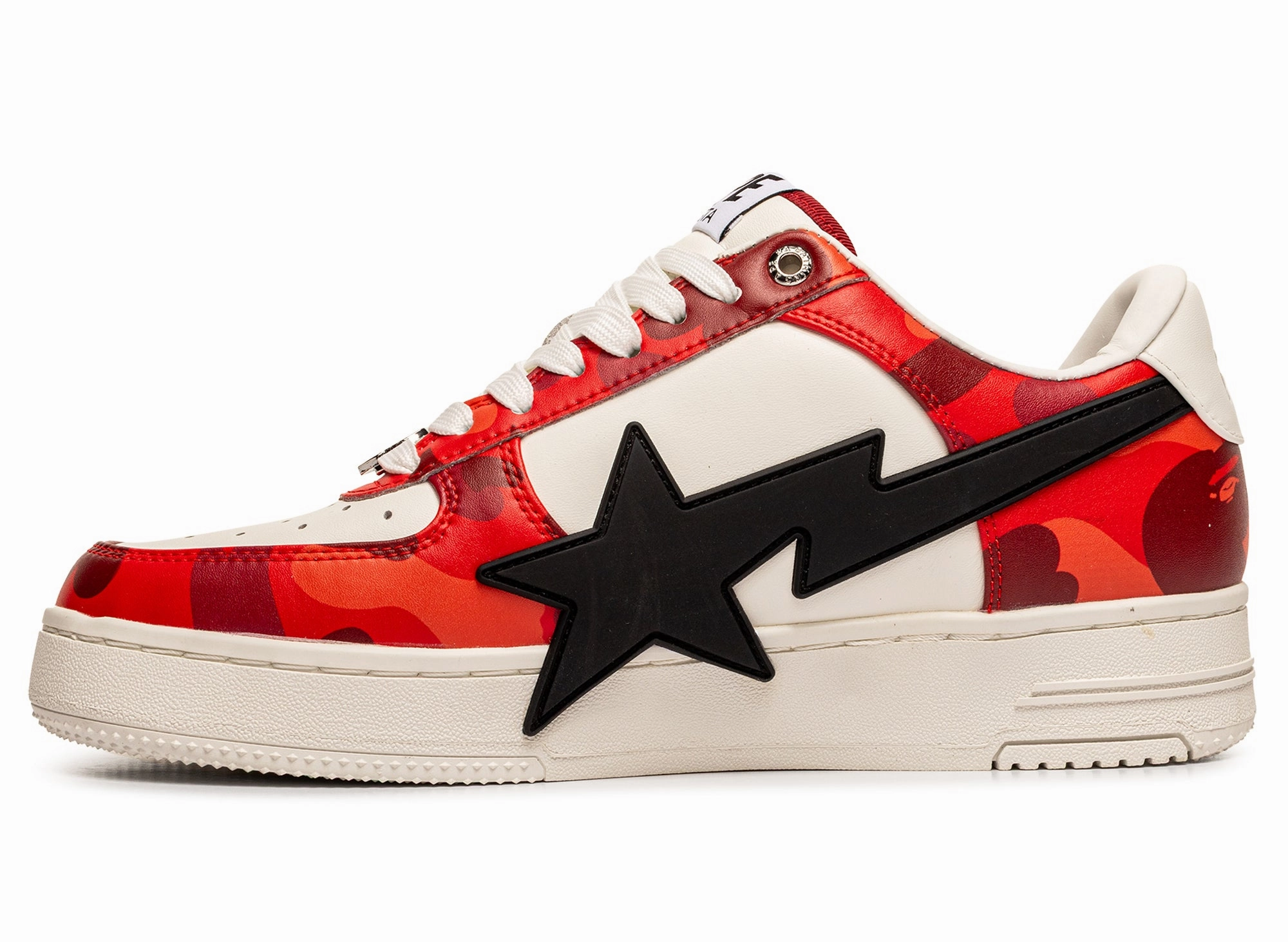 Tan Brogues Outfit A Bathing Ape Bape Sta OS #1 M1 in Red