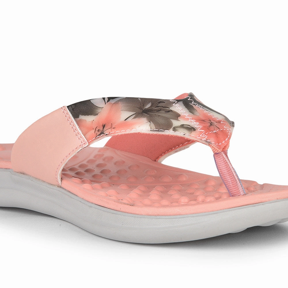 A-Ha Casual Pink Flip Flop For Women KIARA-12 By Liberty Flip Flops With Fish On Them