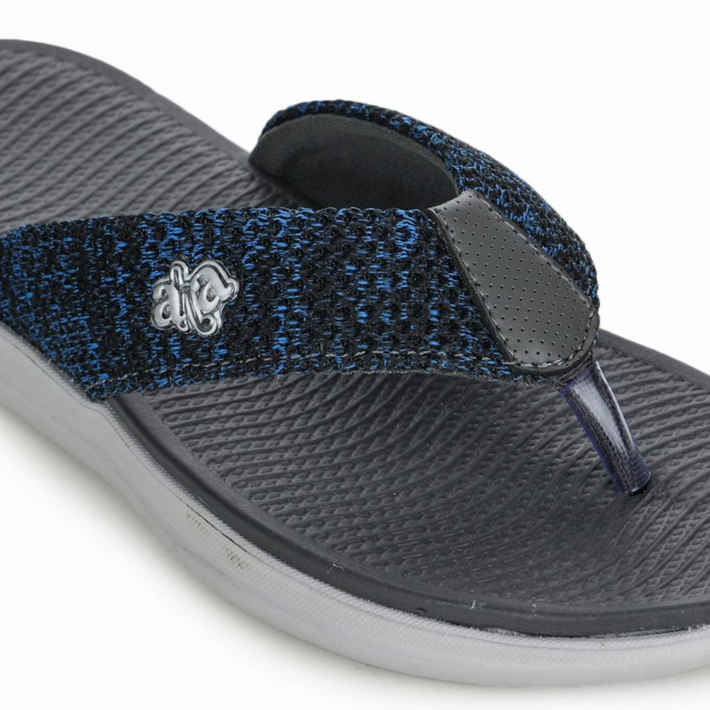 A-HA Casual Sea Blue Flip Flop For Women KIARA-1 By Liberty Kate Middleton Flip Flops
