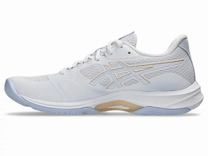 Asics Women's Netburner Ballistic FF 4 white/champagne Asics Gt 2000 5 Lite Show Running Shoes T7e6n