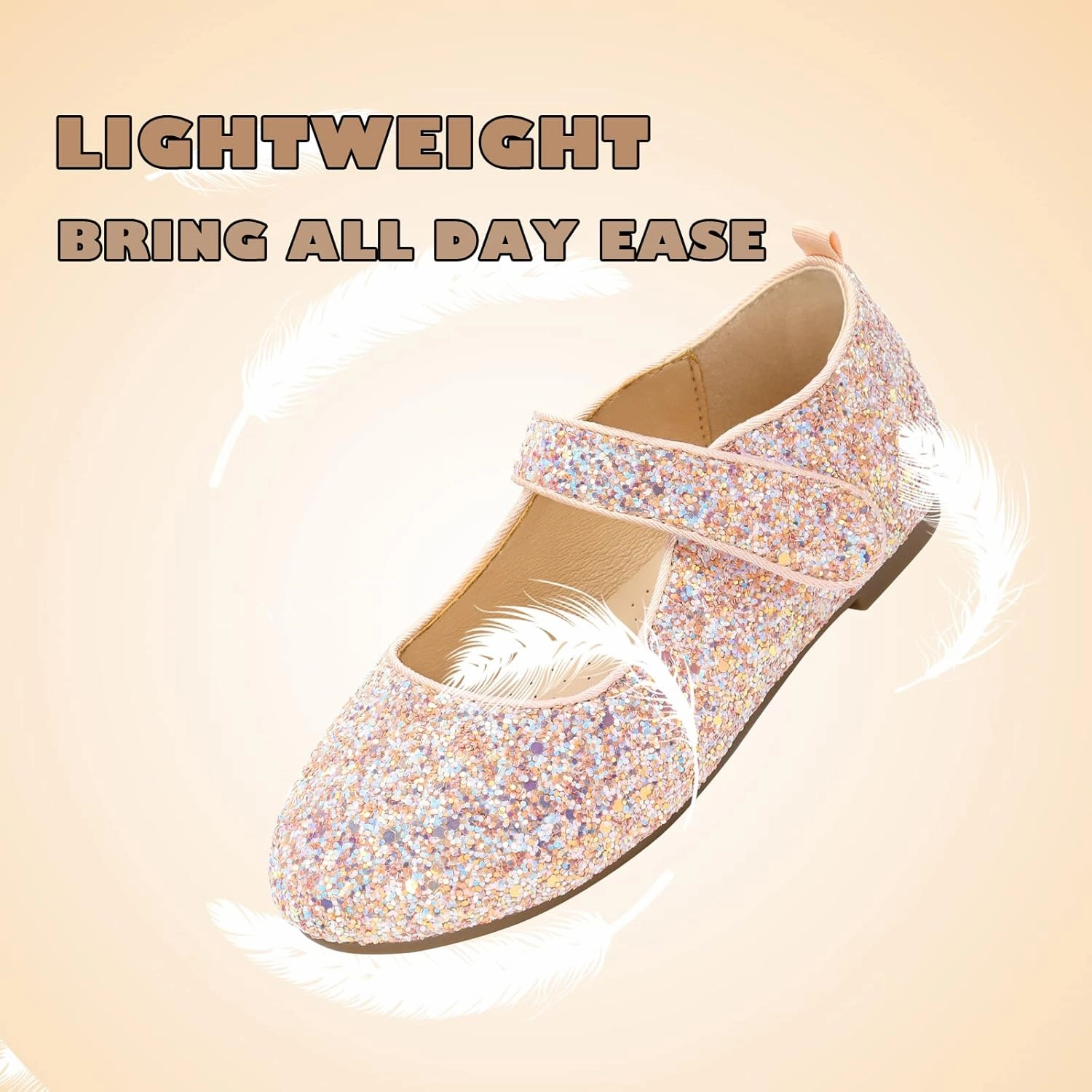 ADAMUMU Girls Dress Up Shoes Sparkly Shoes for Girls Princess Mary Jane School Uniform Dress Shoes in Performance, Prom and Graduation for Toddler/Little/Big Kids Asics Vegan Shoes