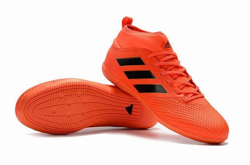 Adidas ACE TF Soccer Shoes Orange Metal Stud Soccer Cleats