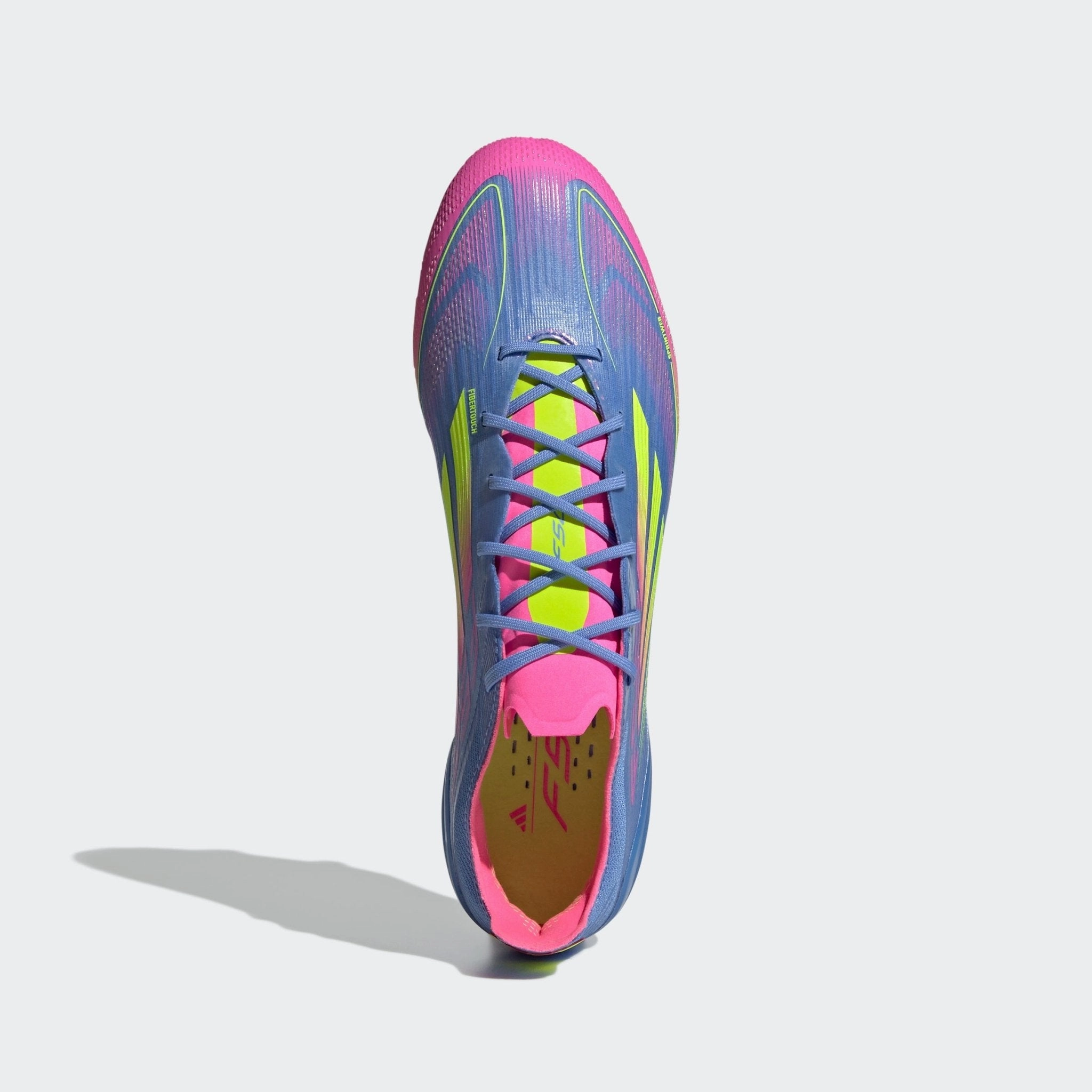 New Soccer Cleats Releases adidas F50 Elite Firm Ground Boots Blue Fusion/Lucid Lemon/Lucid Pink