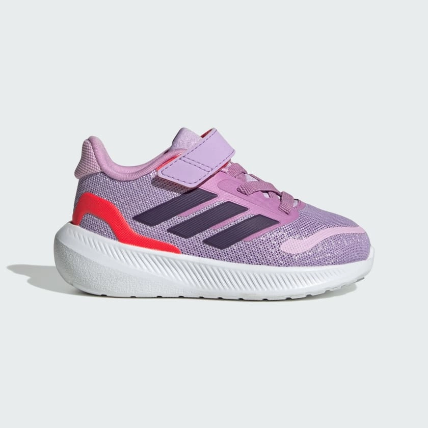 Adidas Kid's Runfalcon 5 Plum Running Shoes Us Made Running Shoes