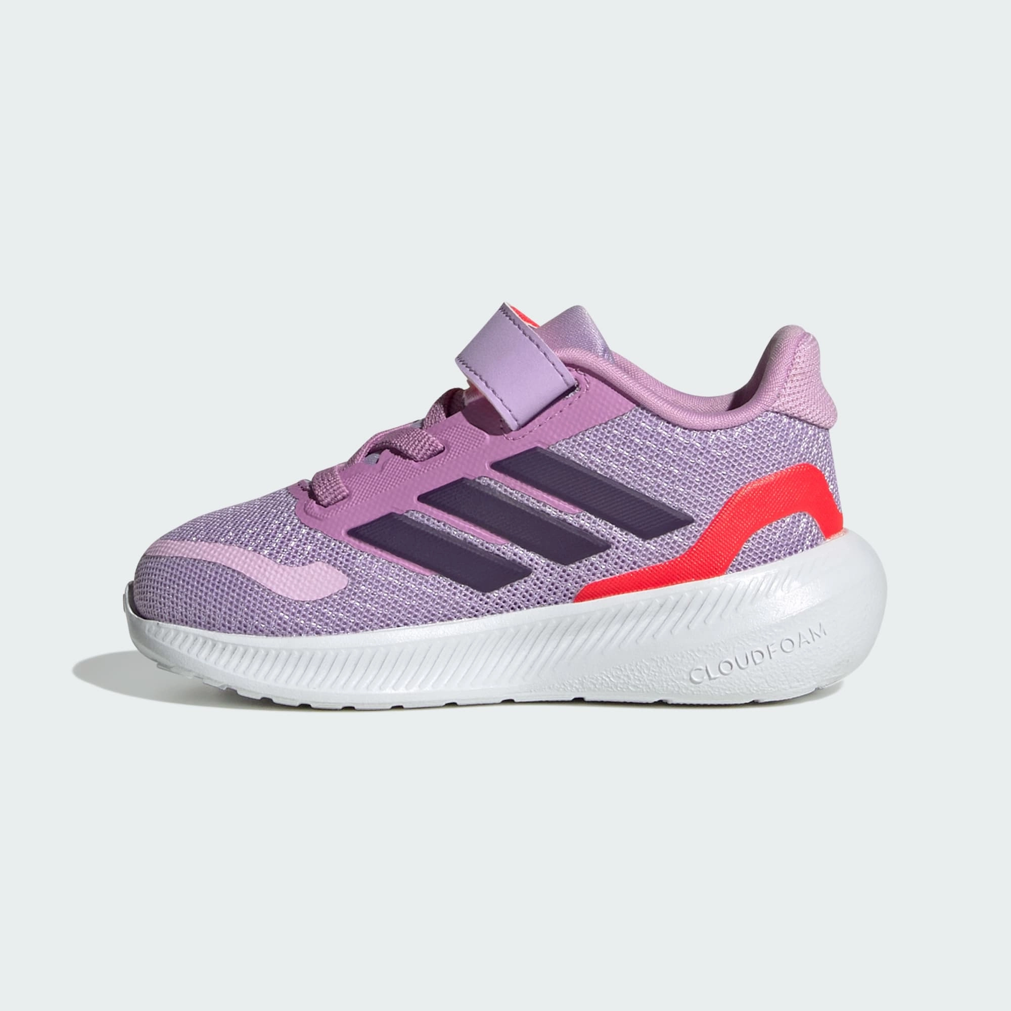 Adidas Kid's Runfalcon 5 Plum Running Shoes Running Shoes With Great Cushioning