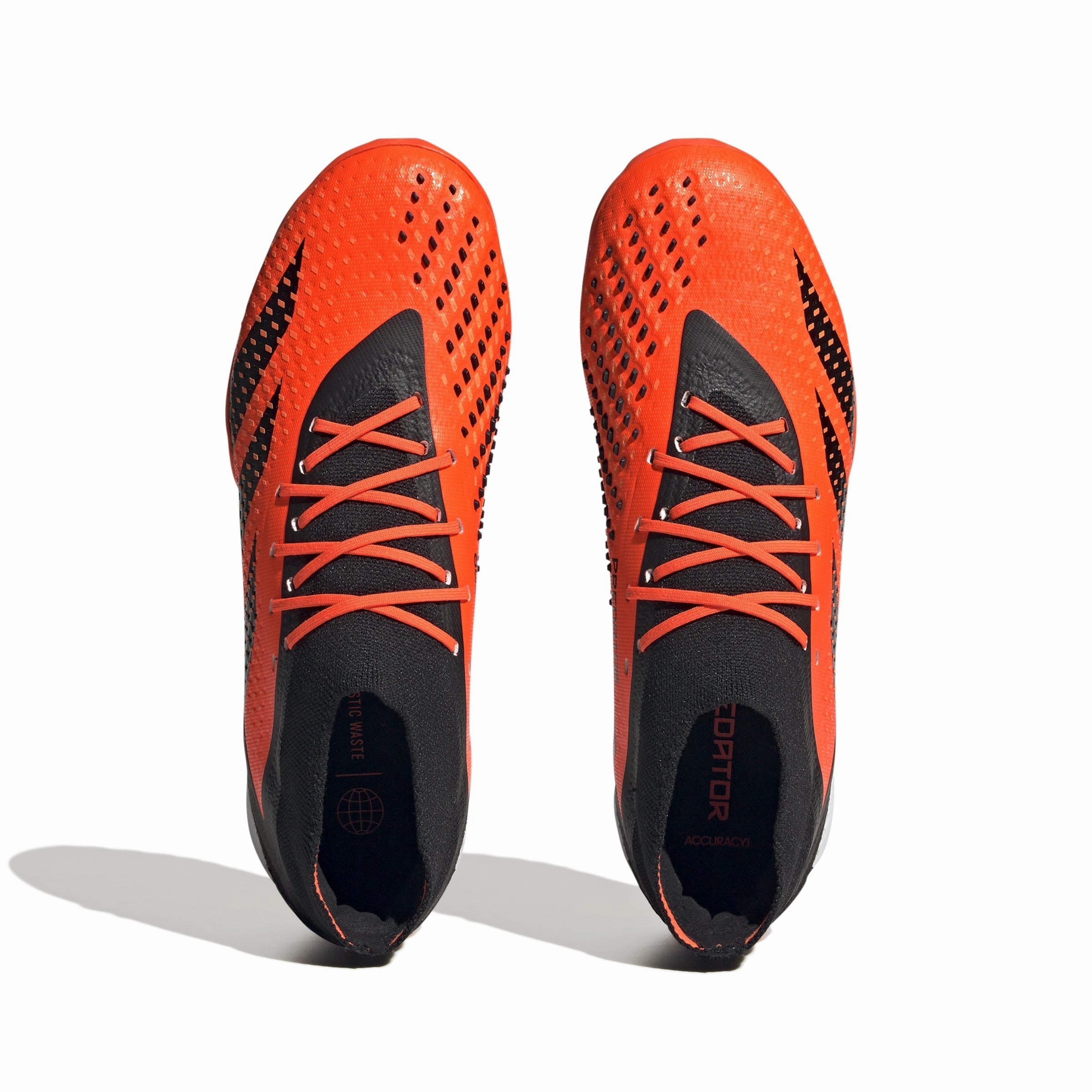 Diadora Ita Soccer Cleats adidas Predator Accuracy.1 TF Turf Soccer Cleats - Solar Orage/Black
