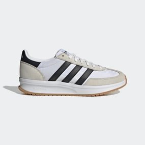adidas RUN 70s 2.0 Shoes White/Black/Grey Soccer Cleats Trend