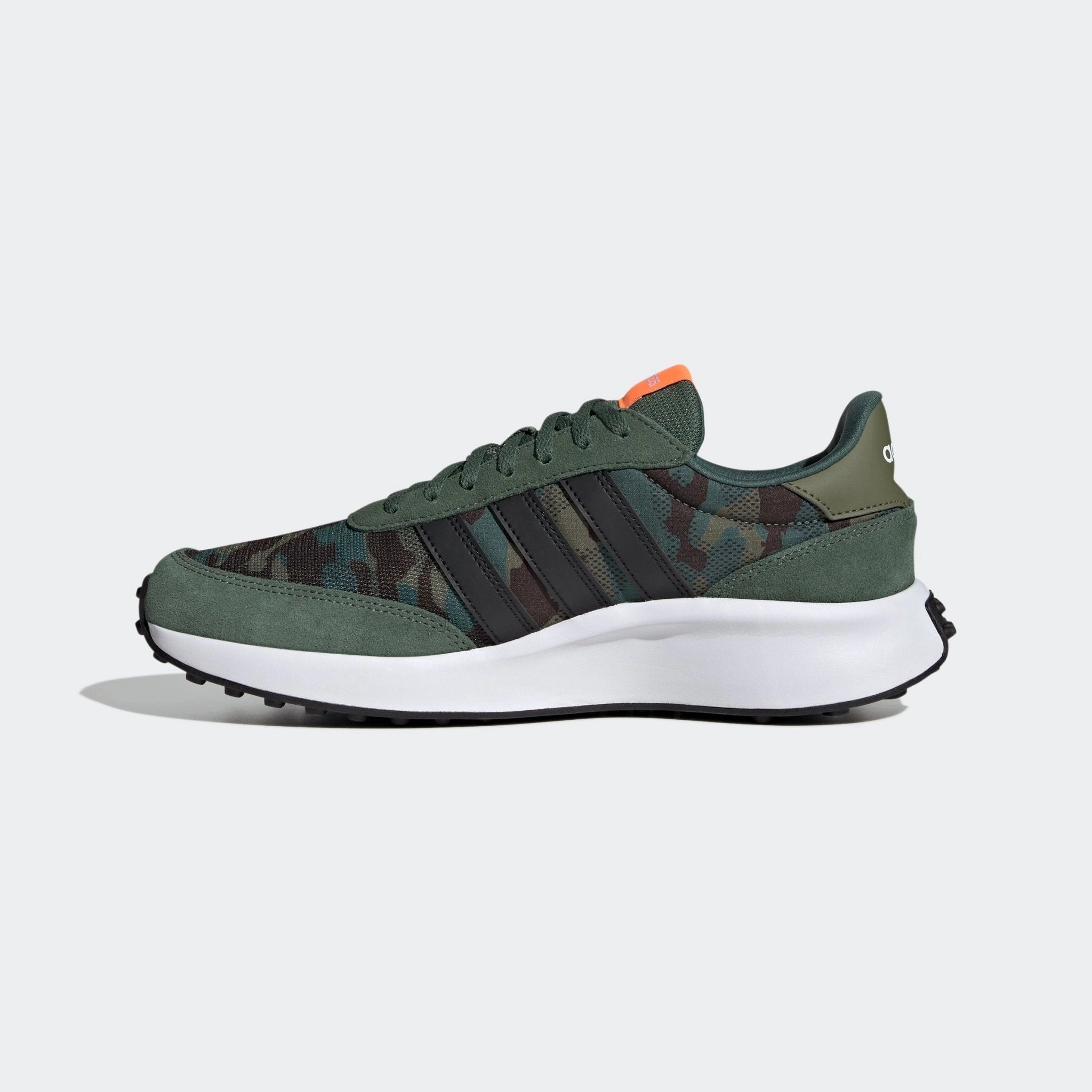 adidas Run 70s Lifestyle Running Shoes Green Oxide/Black/Screaming Orange Soccer Cleats Vapor 14