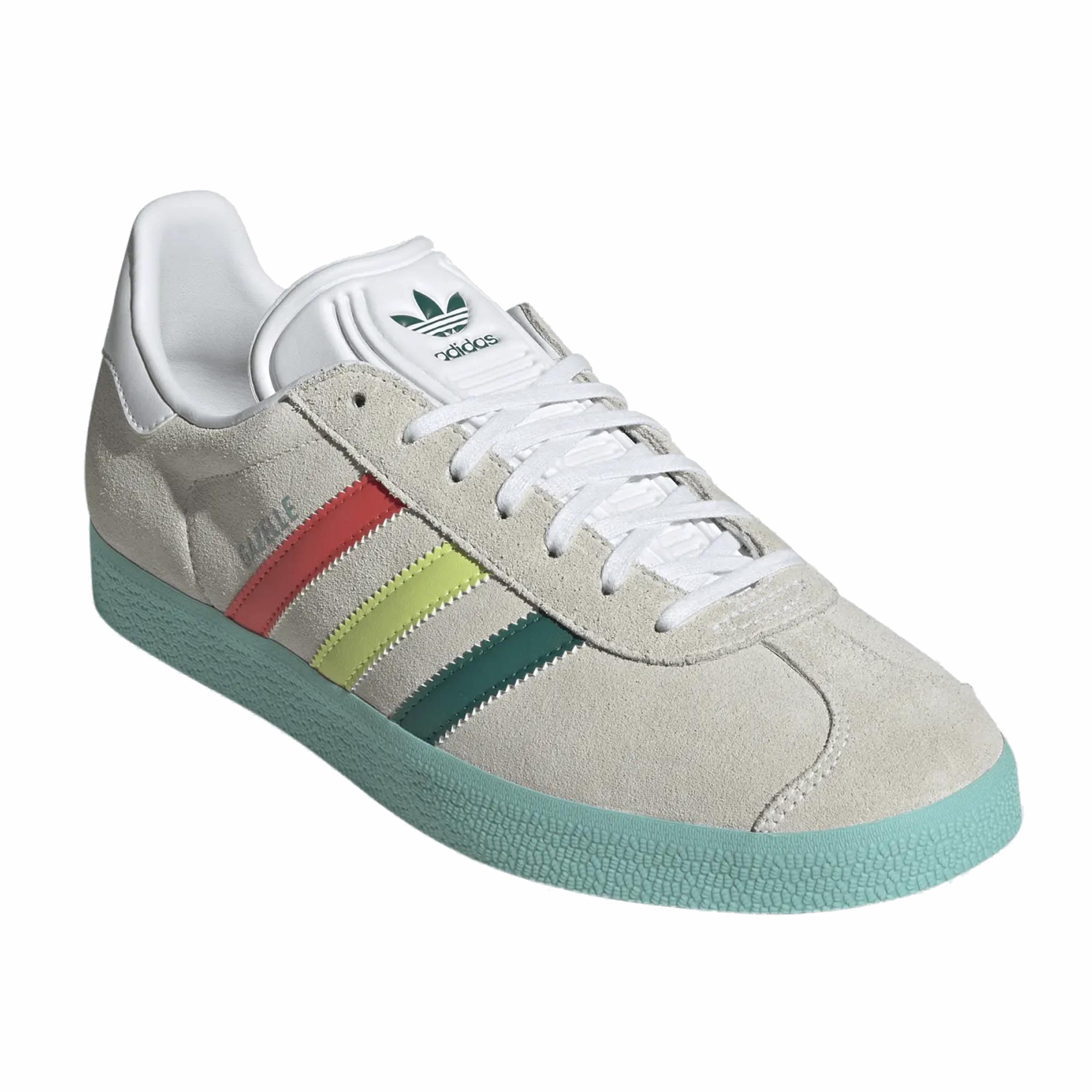 adidas San Jose Clash Gazelle Soccer Shoes (White/Multi) Recommended Soccer Cleats
