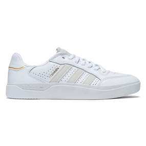 Best Skate Shoes 2020 Adidas Tyshawn Low Shoes - Ftwr White/Ftwr White/Gold Metallic