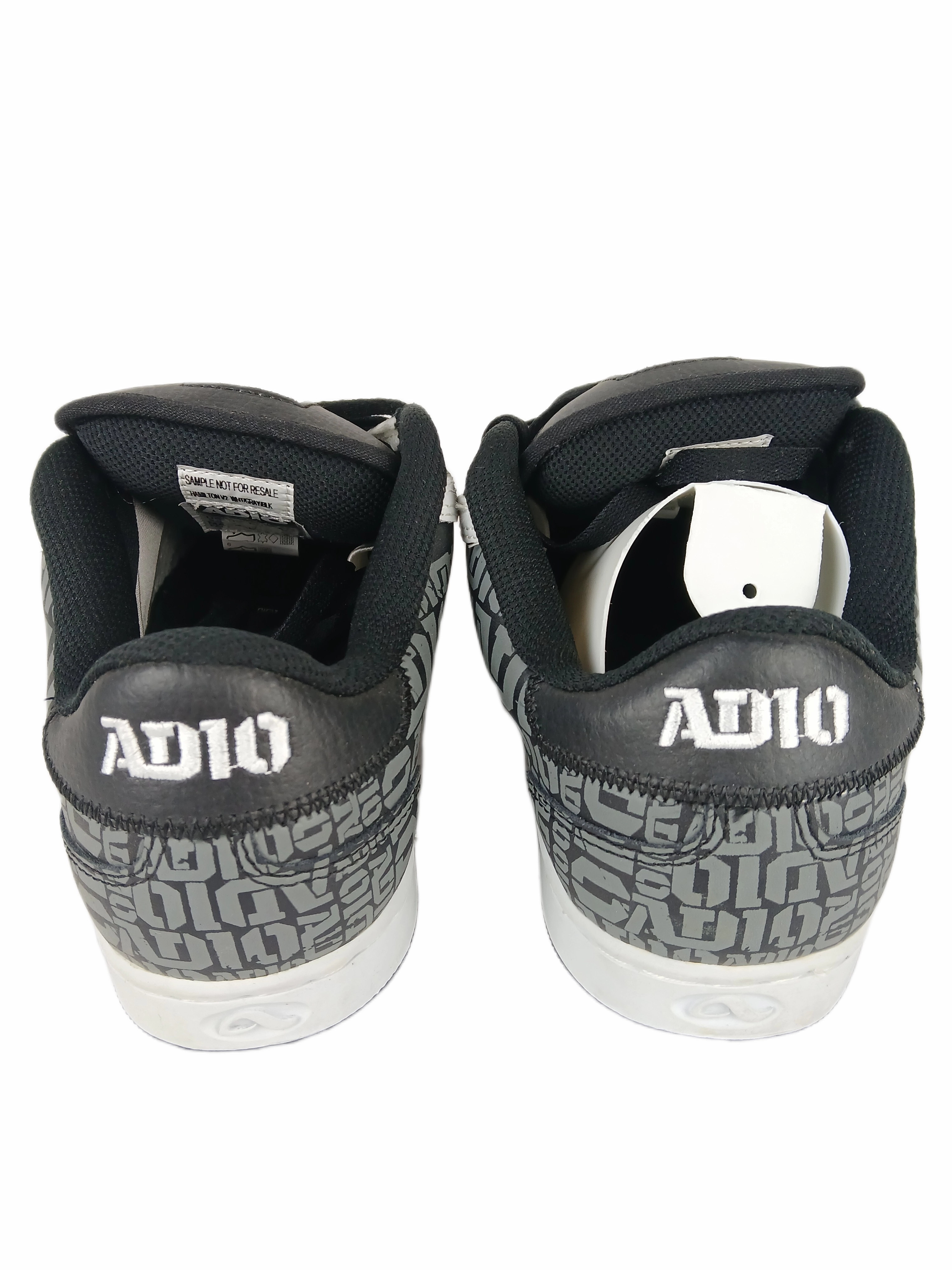 Nike Costliest Shoes Adio Hamilton V2 White Grey Black US Mens Size 9.5 Vintage Sample Shoes