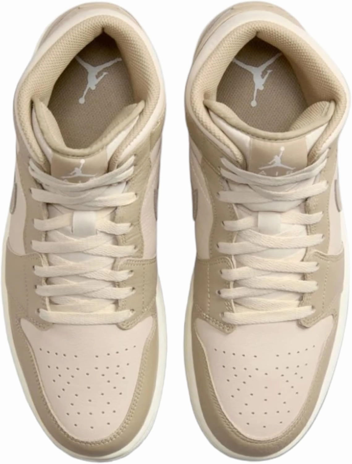 Nike Air Jordan 1 Mid Men's Shoes Leather Tennis Shoes Nike