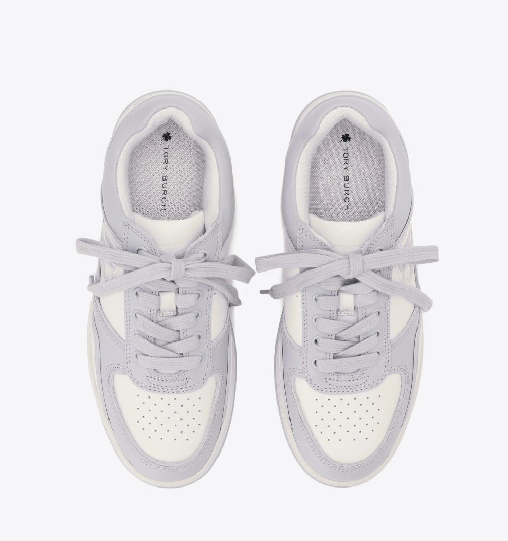 Bag Ice Skate CLOVER COURT PLATFORM SNEAKER PURITY SILVER