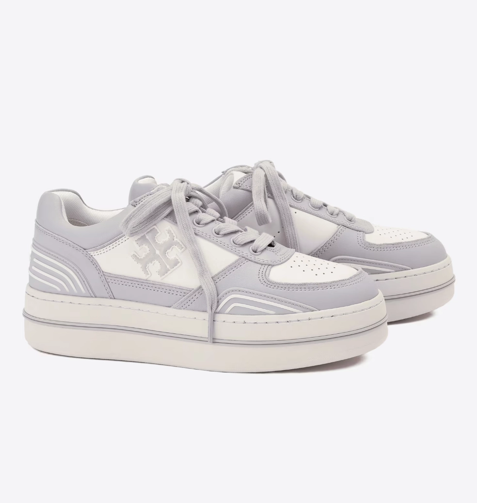 Globe Sabre Skate Shoes CLOVER COURT PLATFORM SNEAKER PURITY SILVER