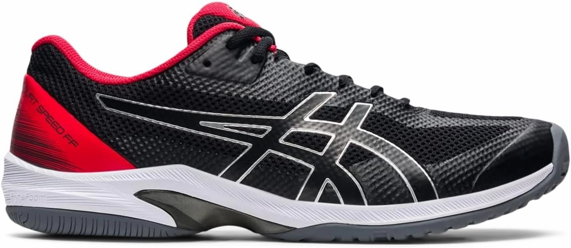 Asics Walking Shoes Australia ASICS Men's Court Speed FlyteFoam Tennis Shoes, 11, Black/Black