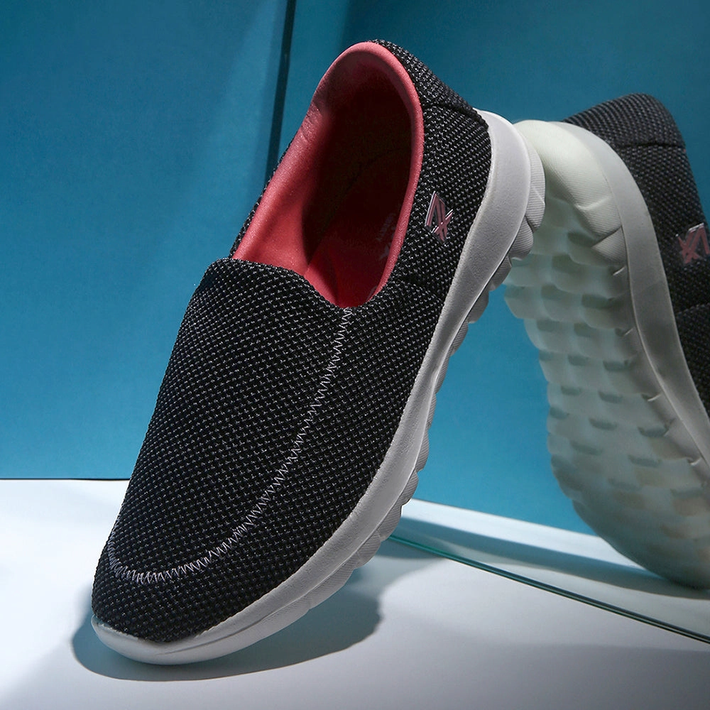 Jump 99 Plyometric Strength Training Shoes Leap7x Non Lacing Sports Shoes For Ladies (Black) OLIVIA By Liberty