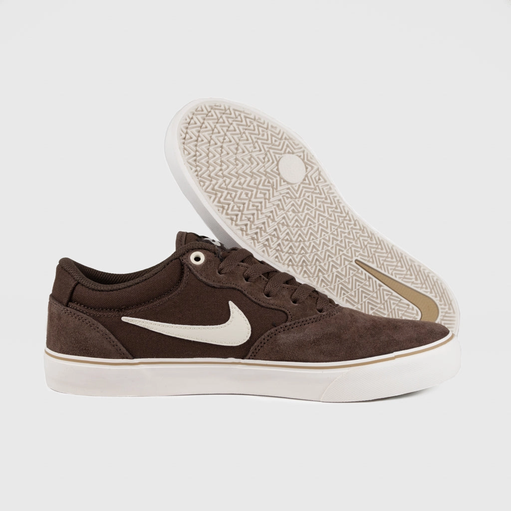 Nike SB - Chron 2 Shoes - Baroque Brown / Pale Ivory - Phantom Nike Skater Shoes