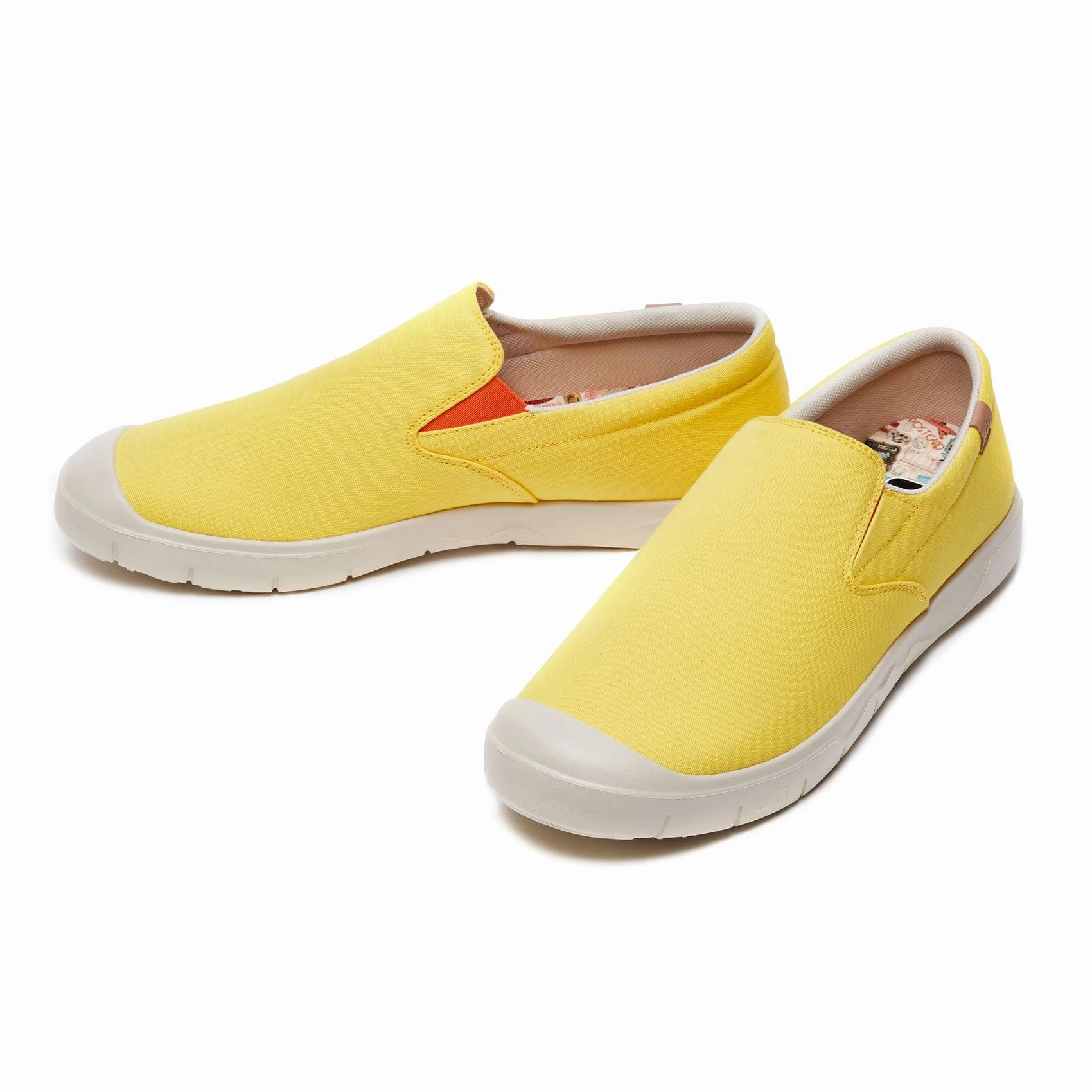 Yellow Maize Canvas Cadiz I Men Best Online Skate Shoe Store