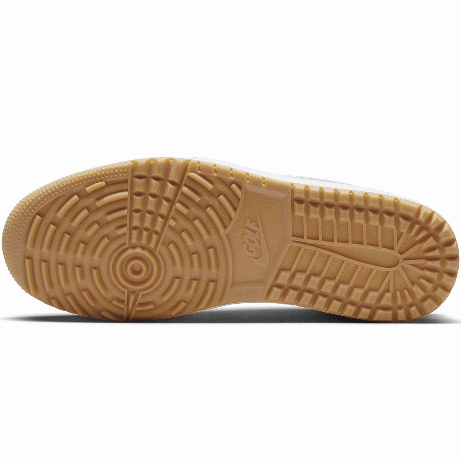 Air Jordan 1 Low G White/Pure Platinum/Gum Med Brown Nike Customize Your Own Shoes