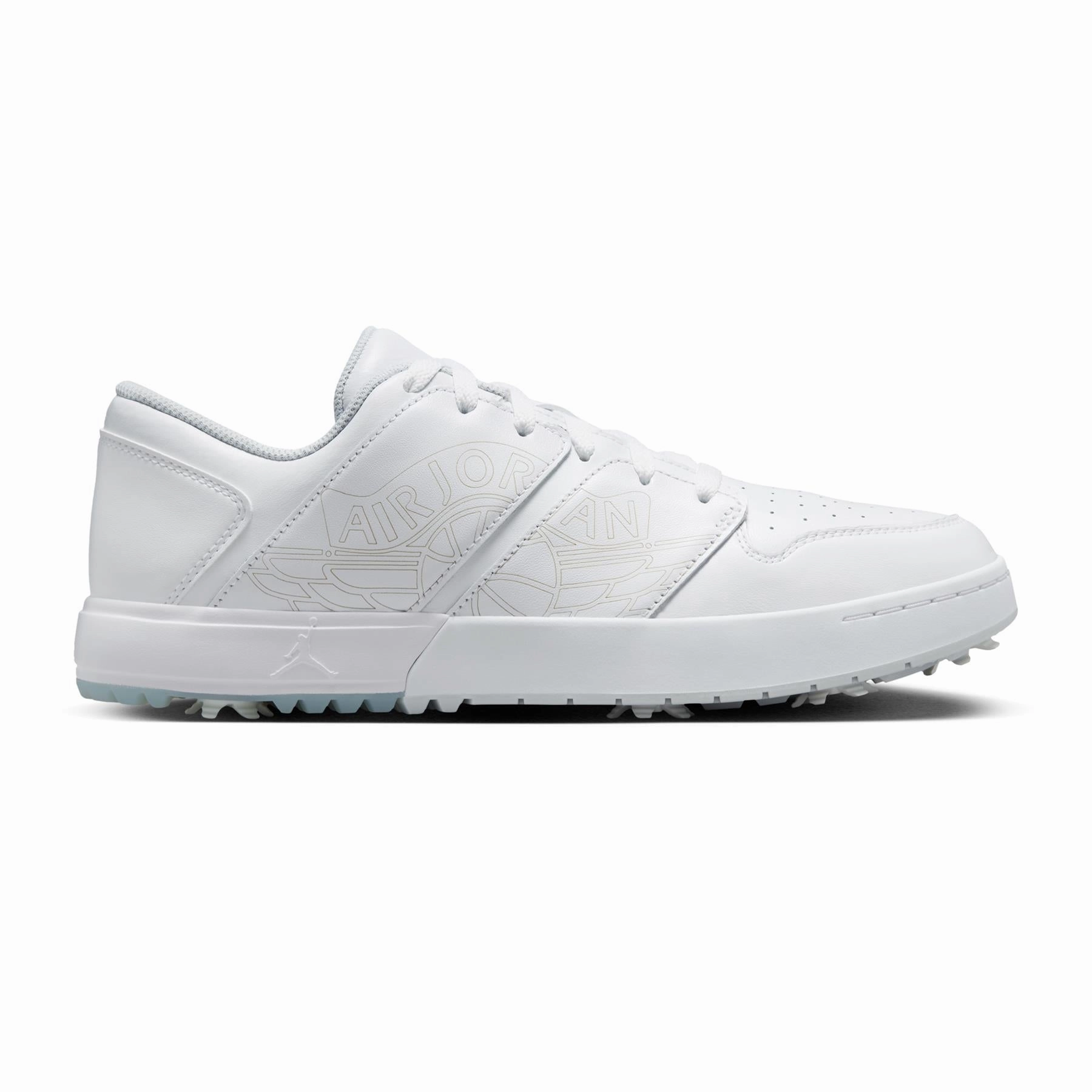 Shoe Nike Dunk Air Jordan 1 NU Retro Golf Shoes White/Pure Platinum/Blue Tint