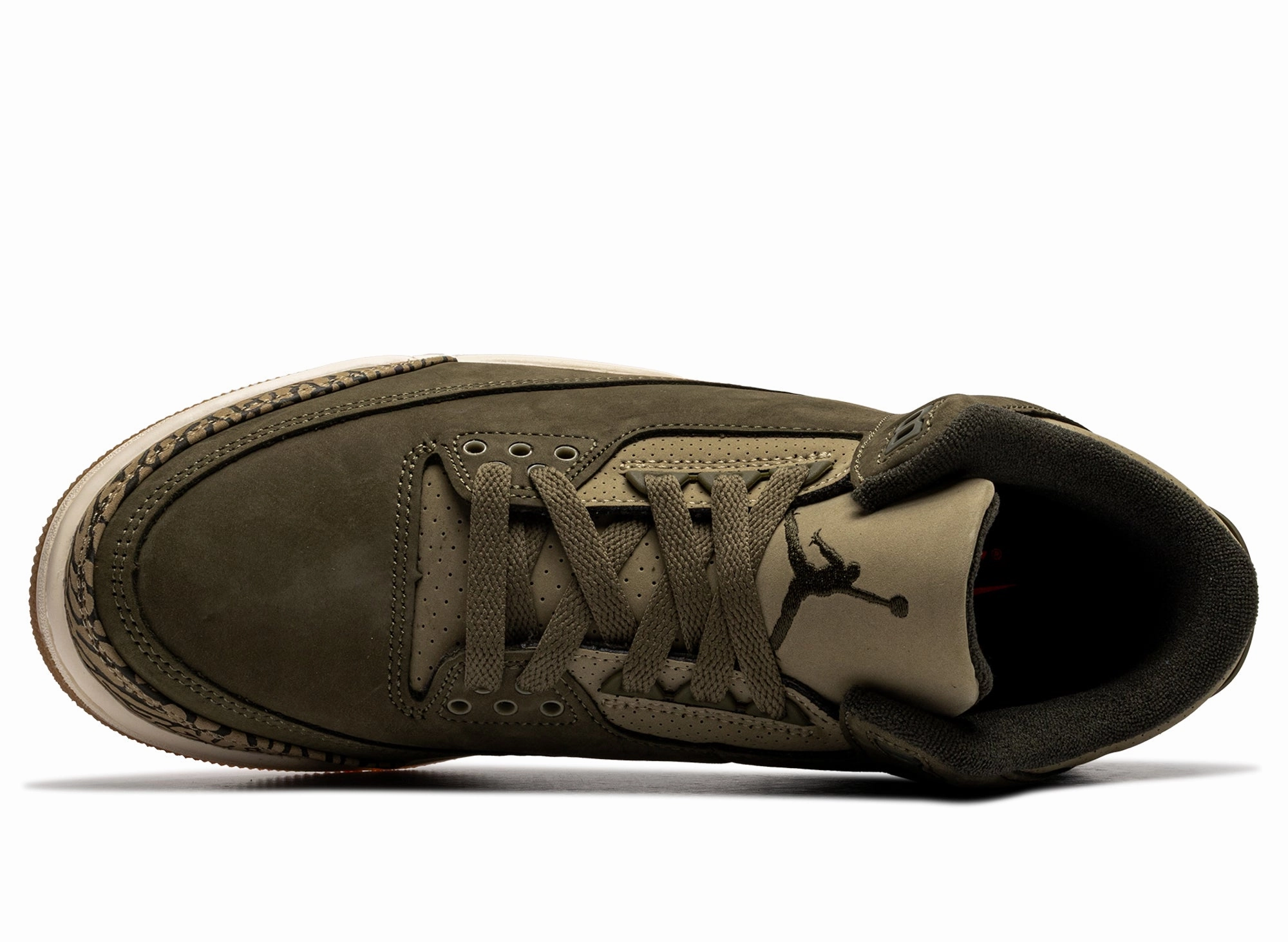 Leather Lace Up Brogues Air Jordan 3 Retro "Family Affair"