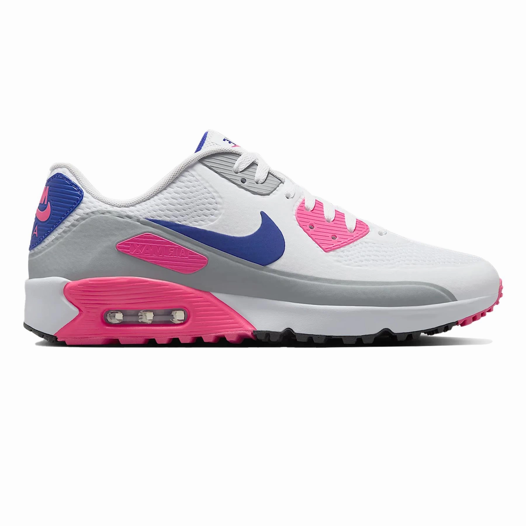 Nike Air Golf Shoe Air Max 90G Golf Shoes White/Concord/Laser Pink