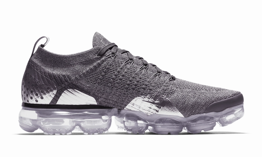 Air VaporMax Flyknit 2 Chrom Cool Grey Shoes Aja Nike Shoe
