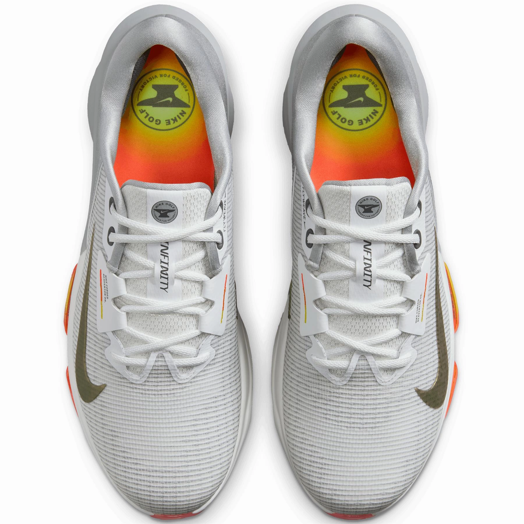 Air Zoom Infinity Tour NXT % 2 NRG US Open Golf Shoes Summit White/Metallic Silver Nike Mercurial Vapor Shoes