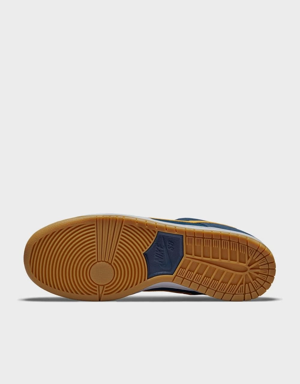 Nike SB Dunk Low Pro Skate Shoes - Navy/University Gold-Gym Red-Court Blue Cheap Nike Running Shoes