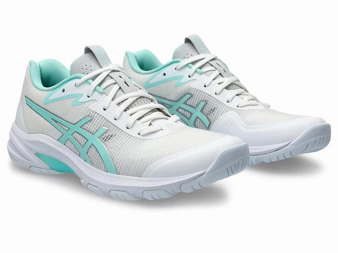 Asics Womens Netburner Professional FF 4 - White/Illuminate Mint Asics Gel Venture 5 Running Shoe
