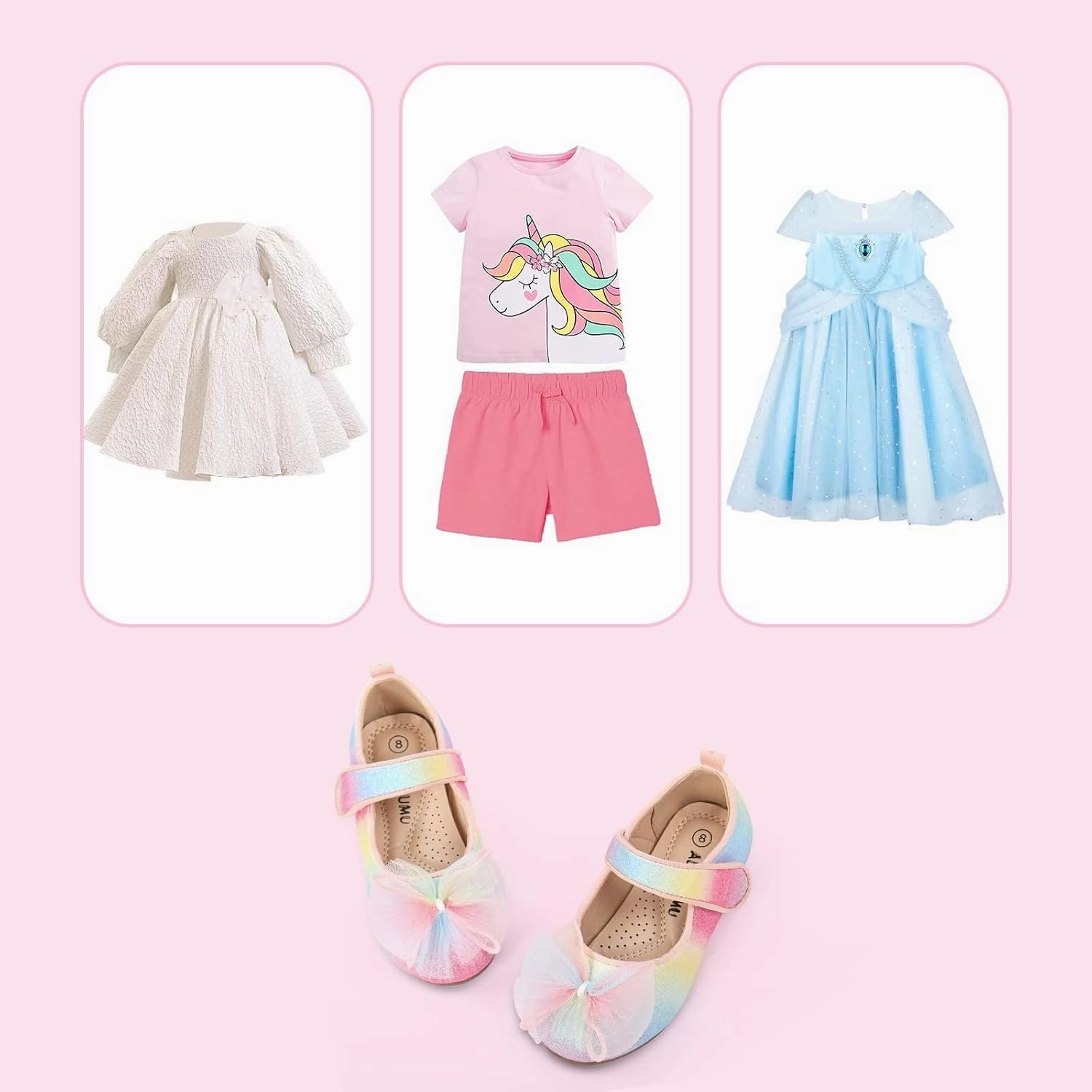 ADAMUMU Girls Dress Up Shoes Sparkly Shoes for Girls Princess Mary Jane School Uniform Dress Shoes in Performance, Prom and Graduation for Toddler/Little/Big Kids Asics Kiko Shoes