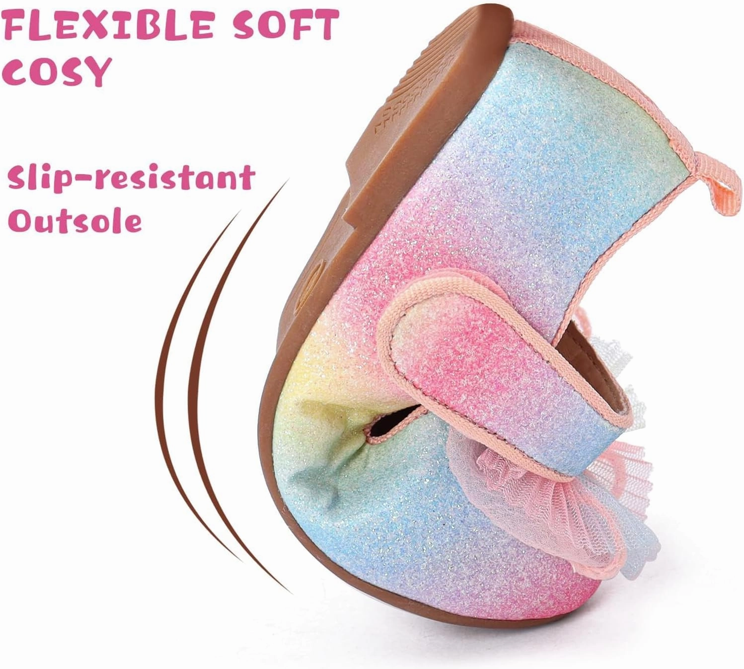 ADAMUMU Girls Dress Up Shoes Sparkly Shoes for Girls Princess Mary Jane School Uniform Dress Shoes in Performance, Prom and Graduation for Toddler/Little/Big Kids Best Asics Shoe For Cross Training