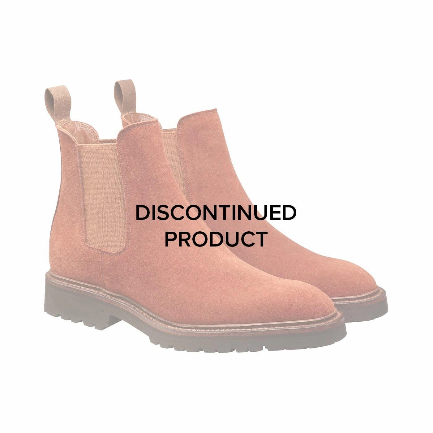 High Shaft Chelsea Boots Poppy Terracotta Suede