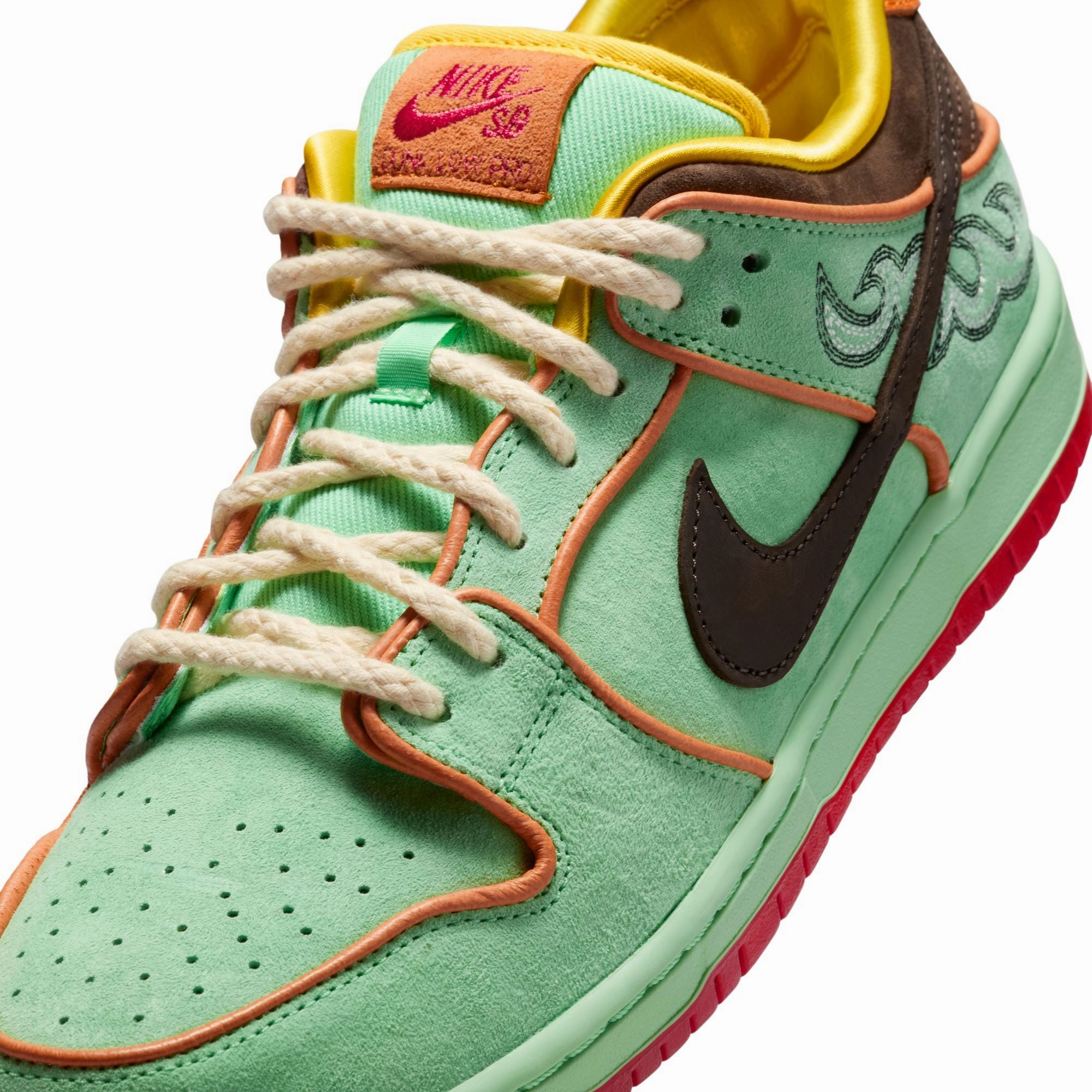 Nike SB - 'Rodeo' Dunk Low Pro Shoes - Tourmaline / Baroque Brown - Monarch Design Your Own Nike