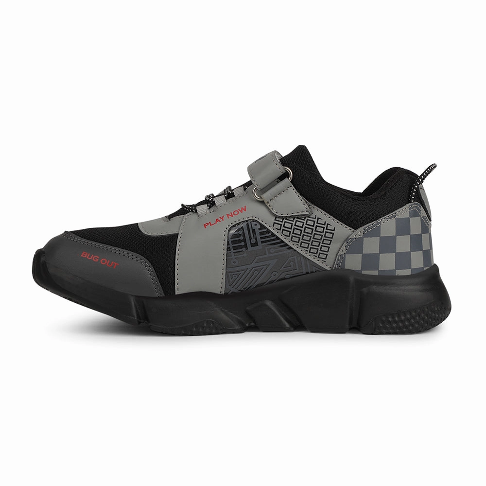 Running Shoes List Leap7x Grey Non Lacing Sports Running Shoes For Kids POLAR 50 By Liberty