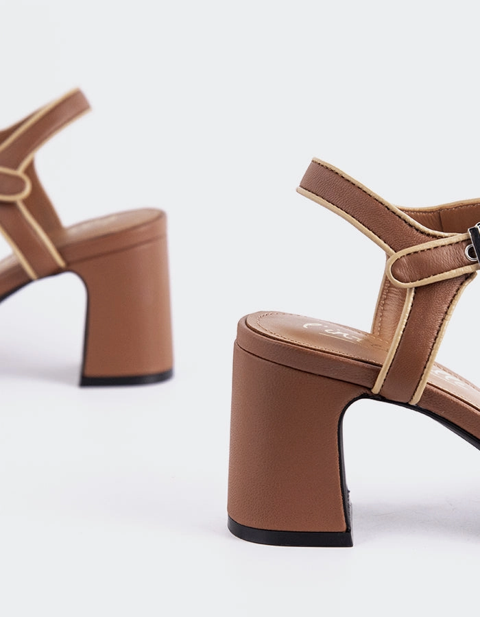 Ankle Boots With Boot Cuffs Gouda Tan Leather