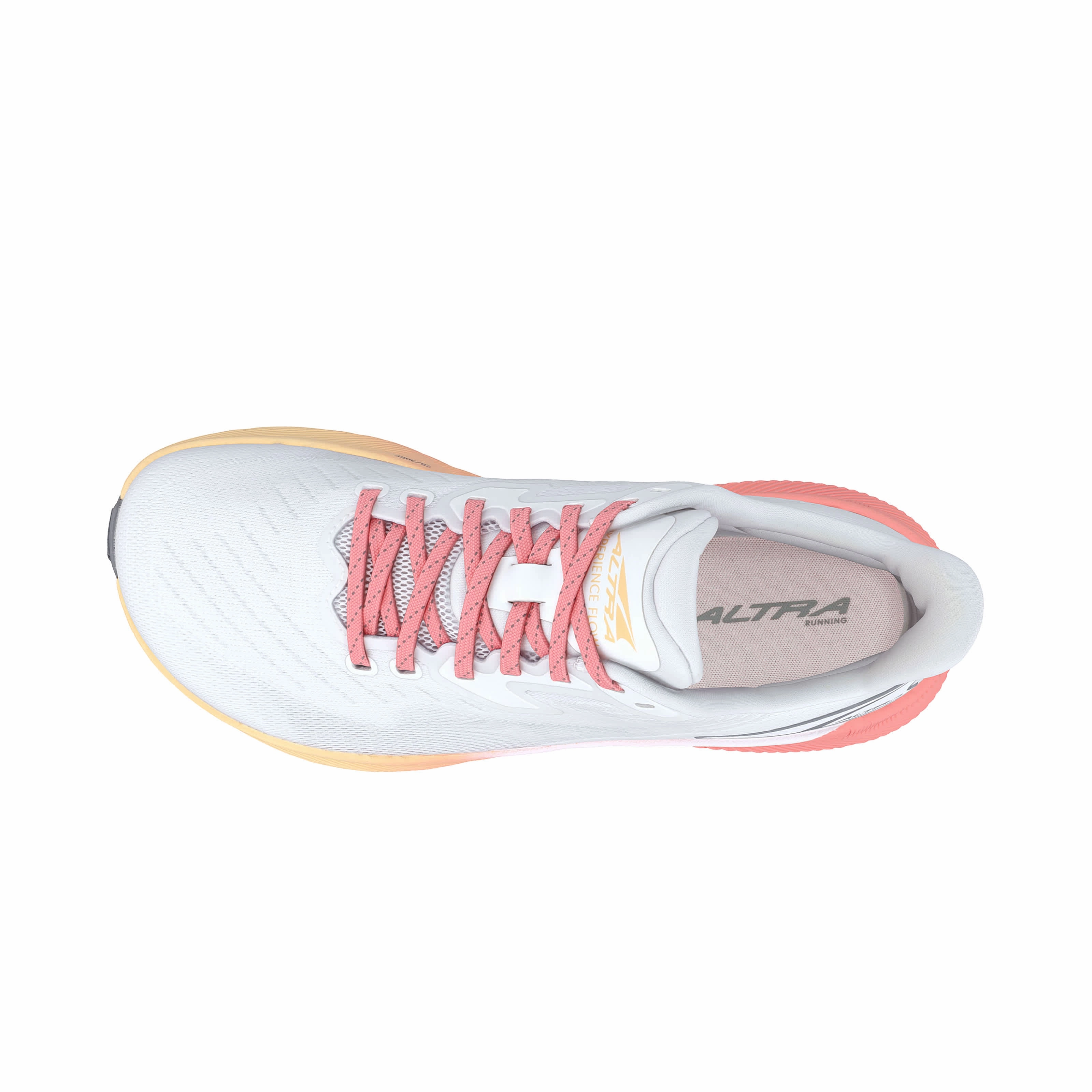 Women's - Altra Experience Flow 2 - White/Orange Best Shoes For Resistance Training