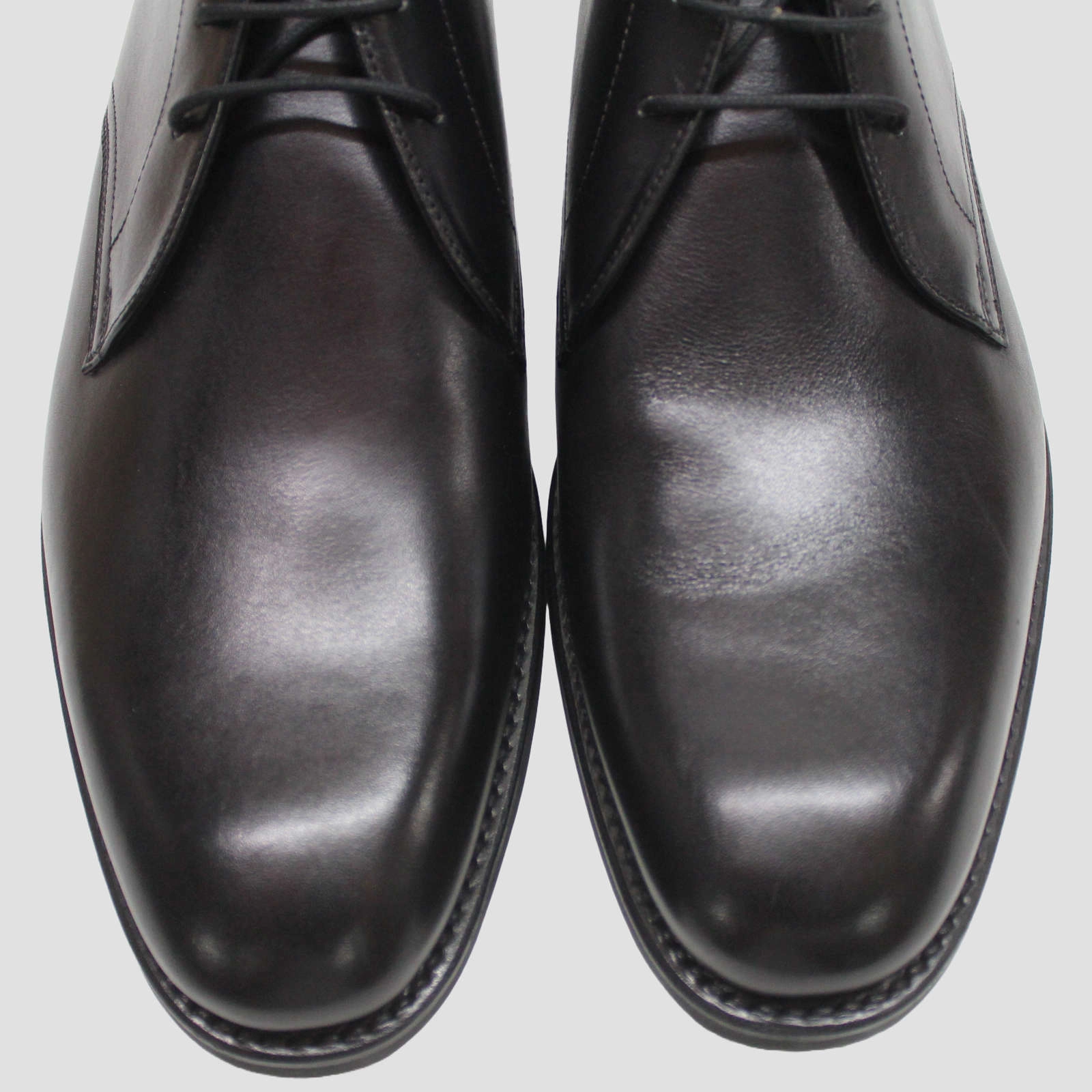 Wide Cowgirl Boots Loake Mens Boots Myers Casual Lace-Up High-Profile Ankle Outdoor Leather - UK 9