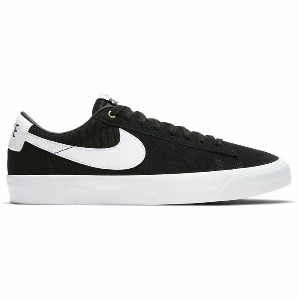 Nike Hyperdunk Shoes Nike SB - Blazer Low Pro GT Shoes Black/White-Black-Gum Light Brown