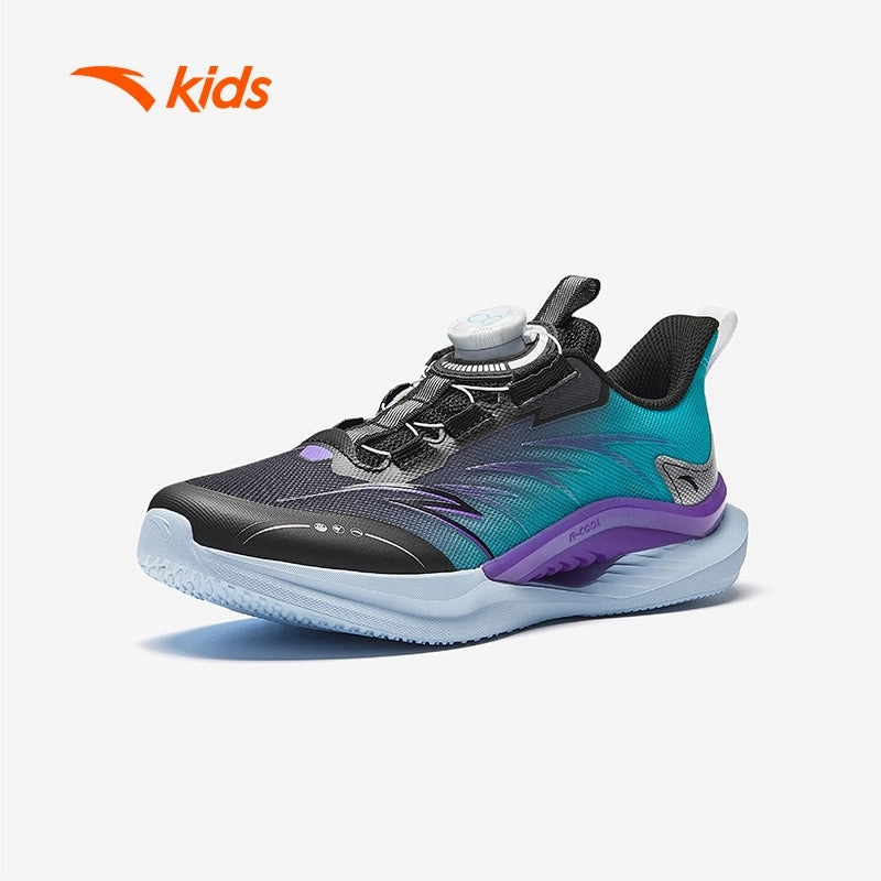 New Rock Skate anta kids boys kyrie irving running shoes A125C5514-3 -blue/blue/purple