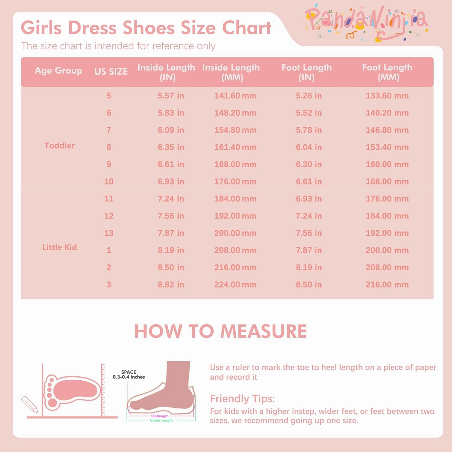 PANDANINJIA Toddler Dress Shoes Bowknot Mary Jane Shoes Girls Ballet Flats for Kids Wedding Party Uniform Church Shoes Asics Arch Fit Shoes