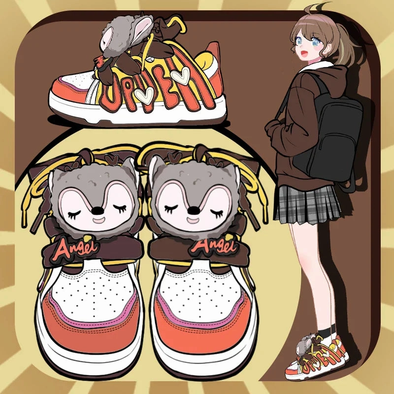 Angel Fox Sneakers Super Chunky Skate Shoes